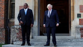 British Prime Minister and Kenyan President meet for bilateral talks