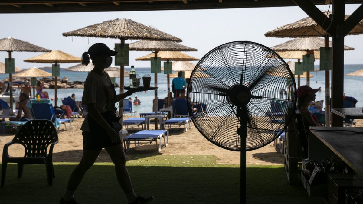 Auf der Suche nach Abkühlung - Hitzewelle in Griechenland