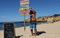 Praia de São Rafael, no Algarve, deve voltar a encher-se em agosto