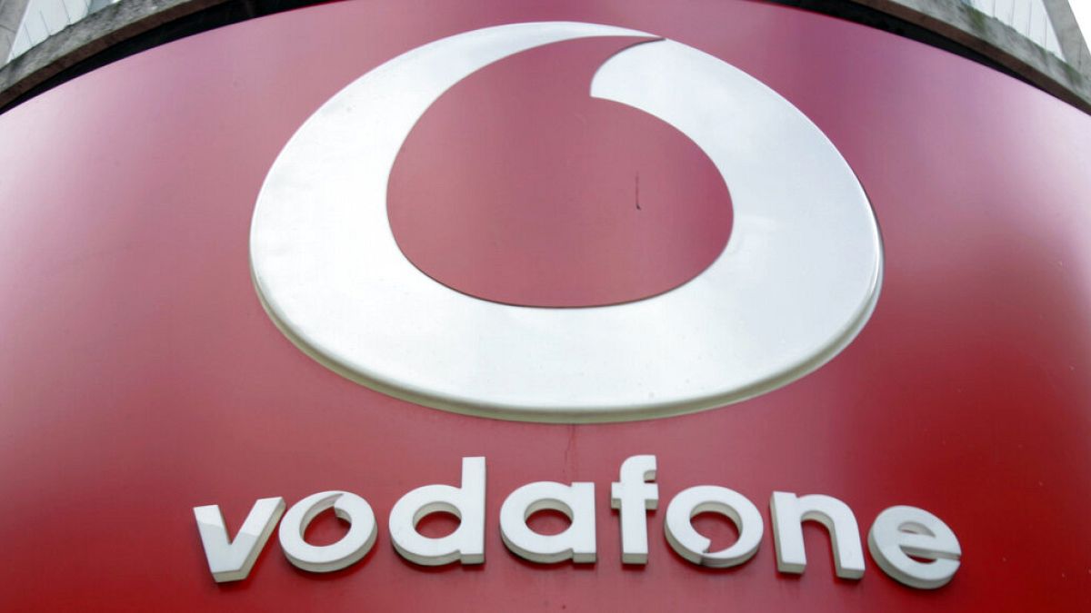  logo for the Vodafone brand