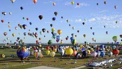 Napfelkeltés hőlégballonozás Franciaországban
