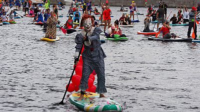 Il Sup Festival di San Pietroburgo, un carnevale tra i canali