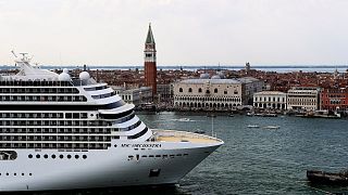 Economic fears in Venice as cruise ship ban comes into force