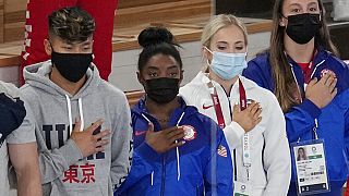 Simone Biles 2021. augusztus 2., hétfő, Tokió, Japán