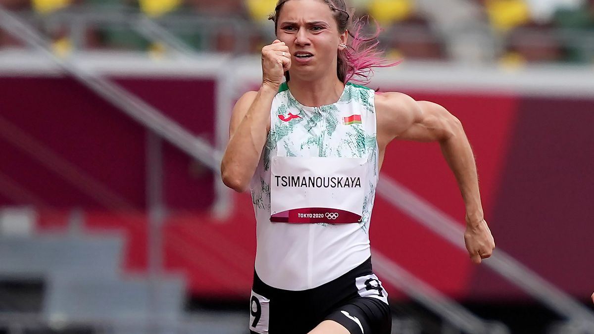 Belaruslu atlet Krystsina Tsimanouskaya