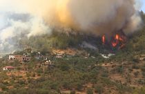 شاهد: سكان جنوب تركيا يفرون من حرائق الغابات