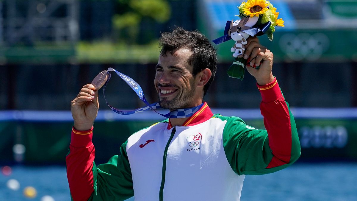 Canoísta português conquistou a medalha de bronze em K1 1000m