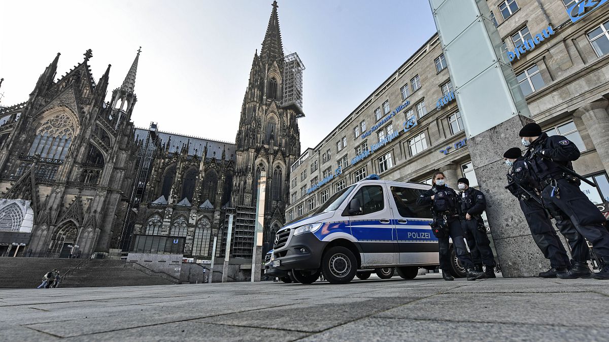 The incident took place in Cologne, a city in Germany's most populous state of North Rhine-Westphalia.