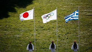 2020 Tokyo Olimpiyat Oyunları'nın meşalesi, antik olimpiyatların doğum yeri olan Yunanistan'da yakılmıştı