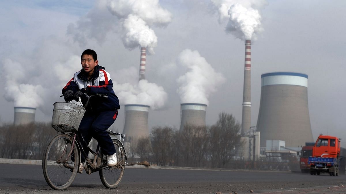 نیروگاه زغال سنگی در چین