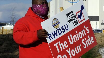 Nearly 6,000 Amazon warehouse workers in Bessemer, Alabama rejected unionisation. Of those, roughly half voted. 