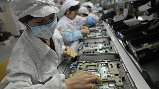 Çin'de bir üretim tesisi