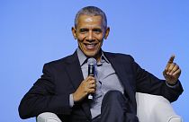 Der ehemalige US-Präsident Barack Obama beim Event "Gathering of Rising Leaders in the Asia Pacific", organisiert von der Obama Foundation in Kuala Lumpur, Malaysia, 13.12.19