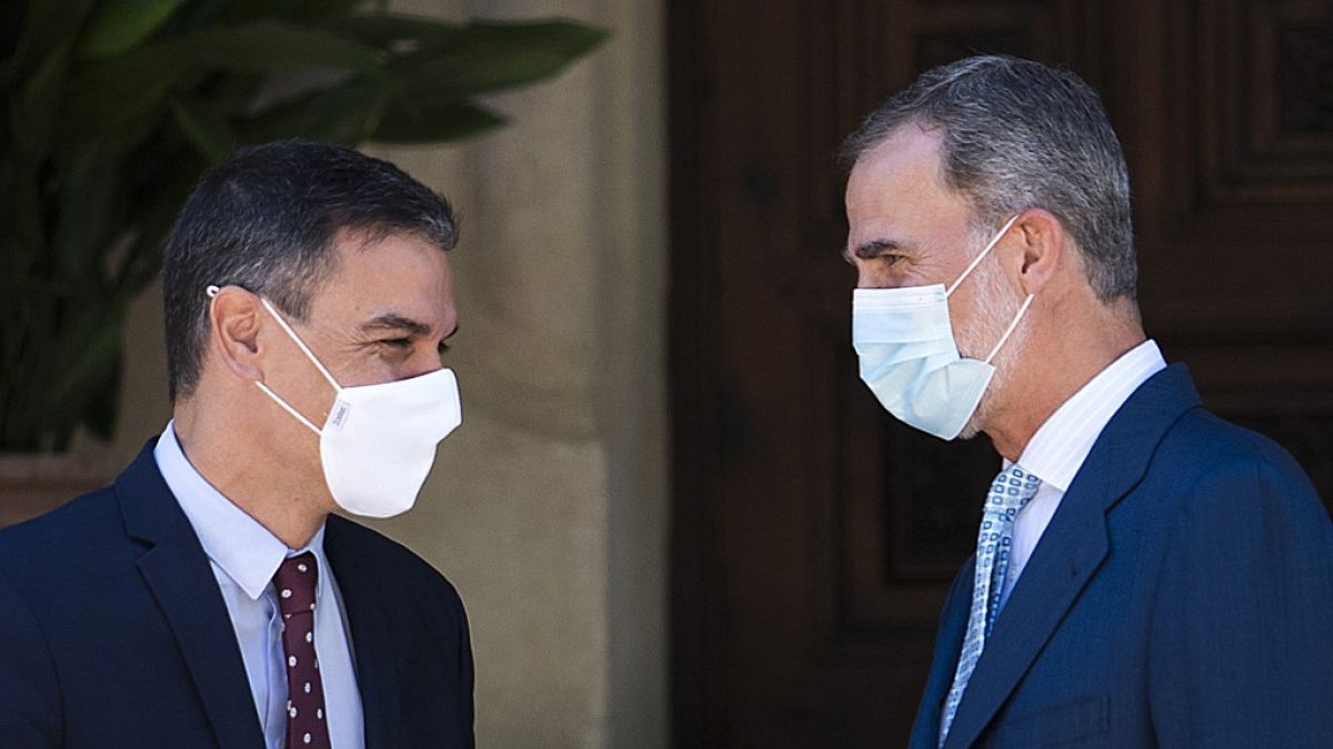 König Felipe empfängt Ministerpräsident Sanchez auf Mallorca