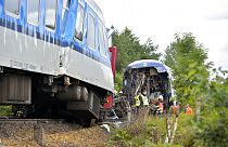 Zugunglück bei bei Domazlice, 04.08.2021