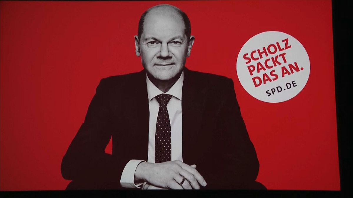 Wahlkampfplakat der SPD