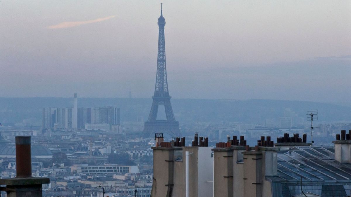 آلودگی هوا در شهر پاریس