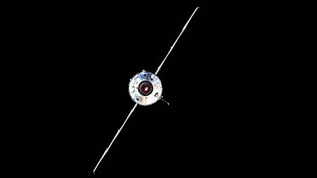 The Nauka module seen approaching the ISS on July 29