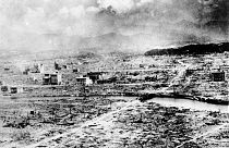 ABD'nin 6 Ağustos 1945'te atom bombası ile vurduğu Japonya'nın Hiroşima kenti