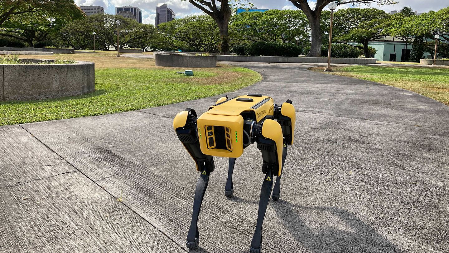 robot dog police force