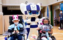 Disabled children use VR to watch Olympics