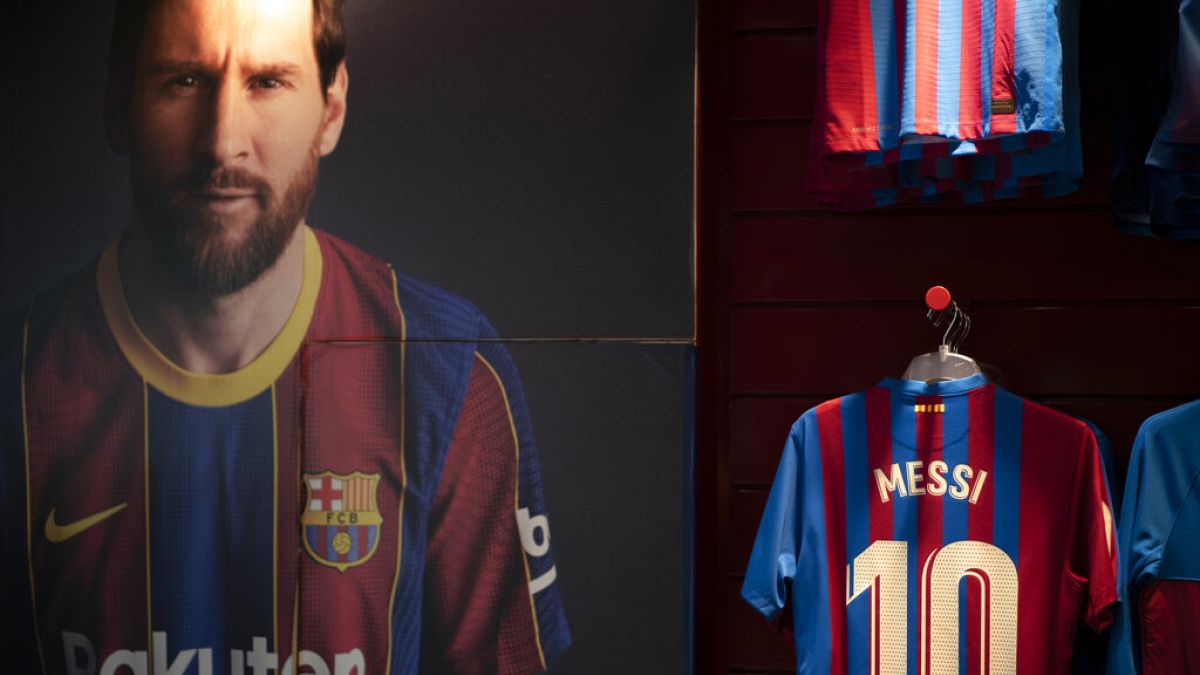 Messi é uma das imagens de marca do Barça