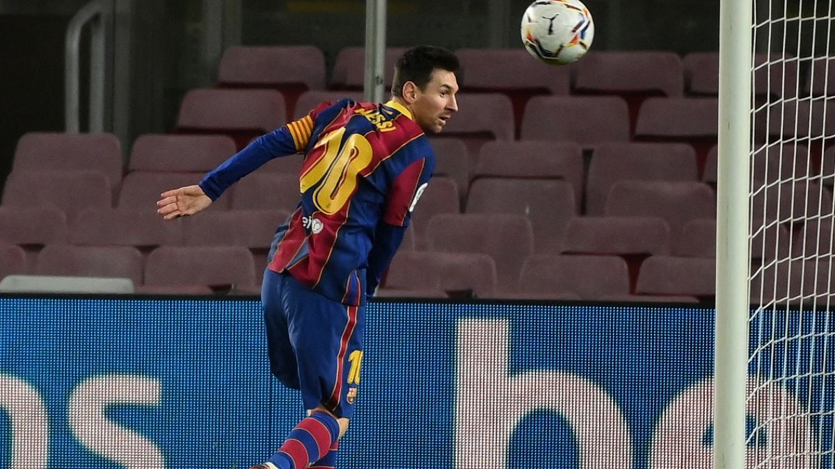 Ein Bild der Vergangenheit: Messi verlässt den FC Barcelona