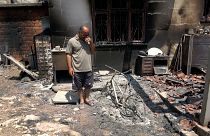 Marmaris'te orman yangınında evini kaybeden Mustafa Şahin