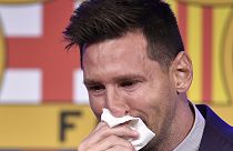 Könnyezve búcsúzott Messi a Barcelonától