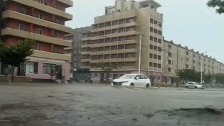 North Korea is experiencing devastating floods.