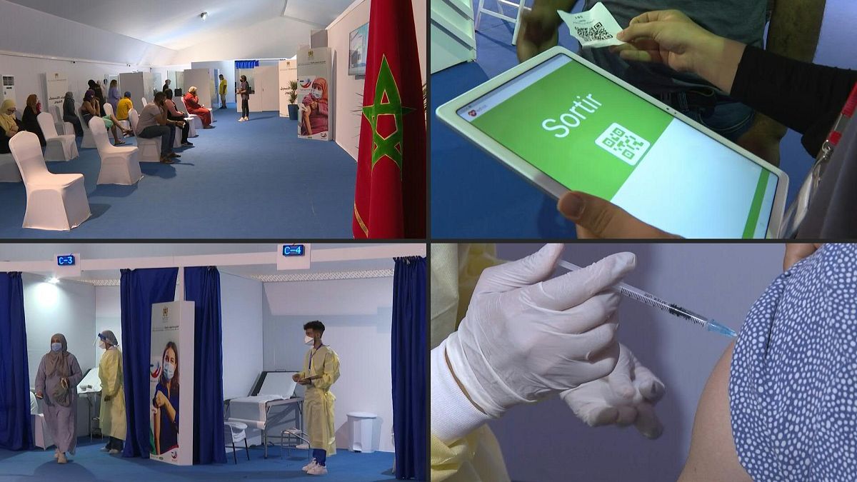 مركز اللقاح الرقمي ضد كوفيد 19 في المغرب