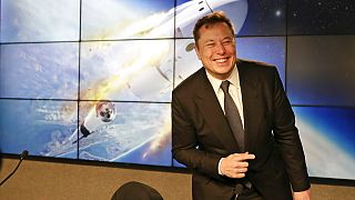 Tesla ve Space X'in CEO'su girişimci iş insanı Elon Musk.