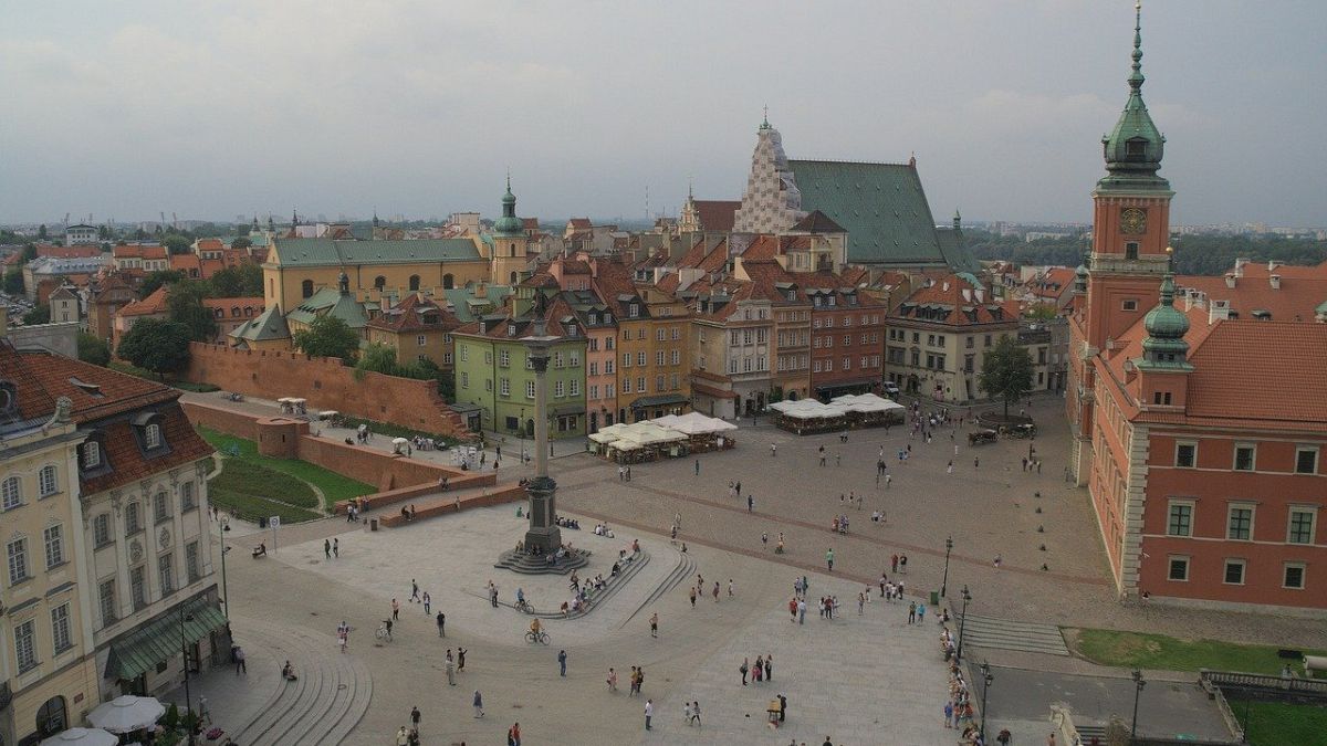 القلب التاريخي للعاصمة البولندية وارسو