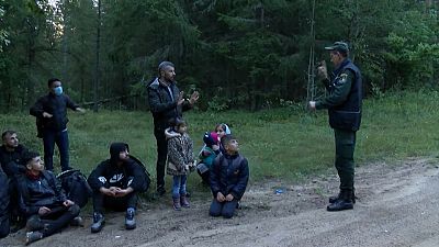 На латвийско-белорусской границе