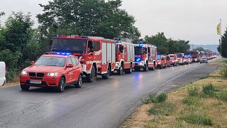Ausztriából 127 tűzoltó érkezett és 50 jármű