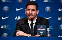 اللاعب الأرجنتيني ليونيل ميسي