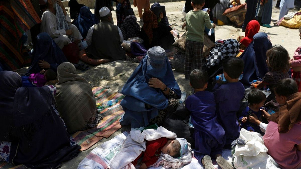 Internally displaced Afghans from northern provinces