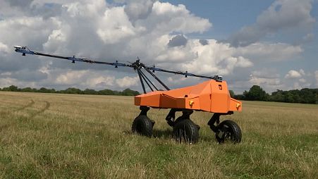 British firm has launched its first commercial farming robot - a crop-monitoring bot named "Tom".
