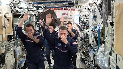 شاهد: رواد الفضاء يُطلقون أول أولمبياد من محطة الفضاء الدولية