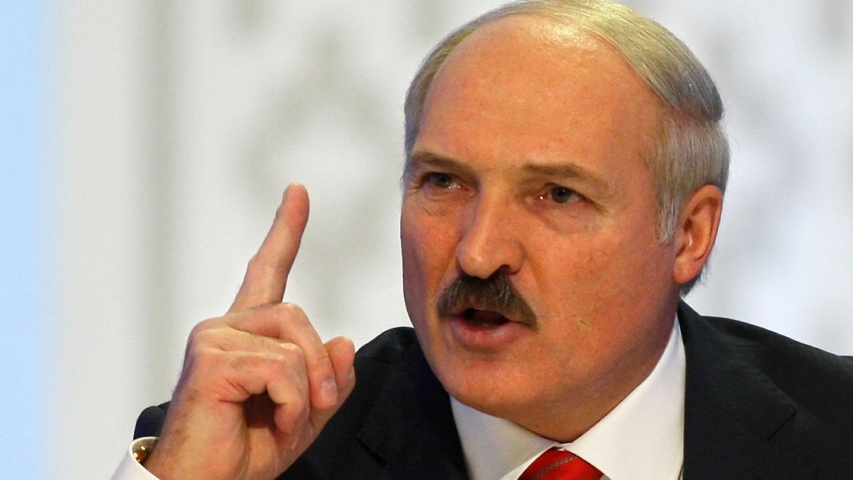 Alexander Lukashenko speaks during a news conference after preliminary election results show him overwhelmingly winning a fourth term in Minsk, Belarus, Monday, Dec. 20, 2010
