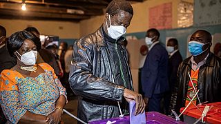 Polls open in Zambia elections, President Edgar Lungu casts vote 