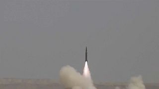 اختبار صاروخ باليستي أرض-أرض بباكستان