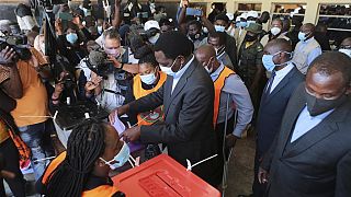 Zambian opposition candidate concerned by 'slowness' of process