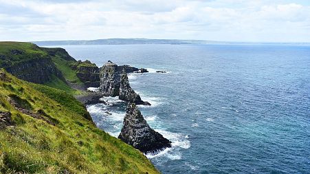 Rathlin Island is an island and civil parish off the coast of County Antrim in Northern Ireland.