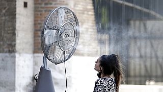 Hitzewelle mindestens bis zum Wochenende auch in Rom in Italien