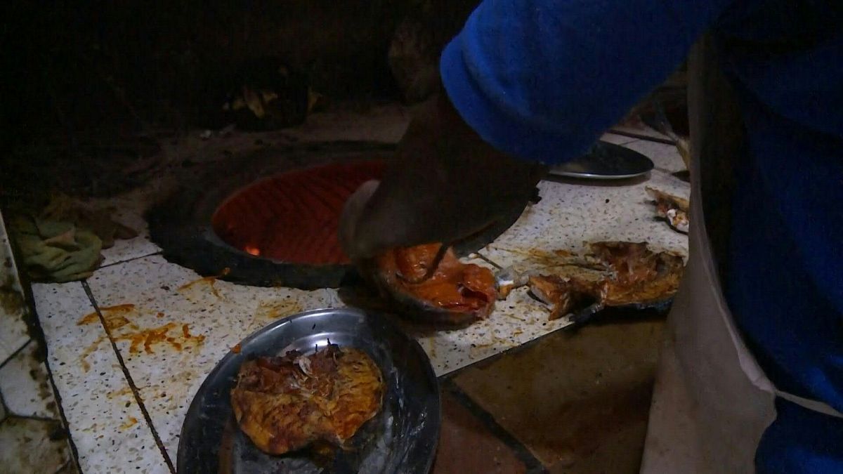 طبق السمك اليمني يشتهر في جيبوتي. 