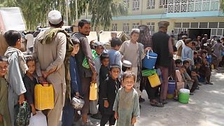 En Afghanistan, l'ONU alerte sur de futures pénuries alimentaires.