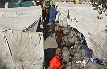Sfollati a Kabul