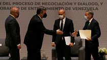 امضای تفاهم همکاری میان مخالفان و دولت ونزوئلا در مکزیکوسیتی 