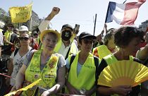  پاریسی‌ها بار دیگر به الزامی شدن «گواهی بهداشت» اعتراض کردند